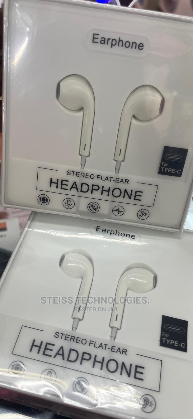Flat Ear Type C Earphones - thumbnail 4