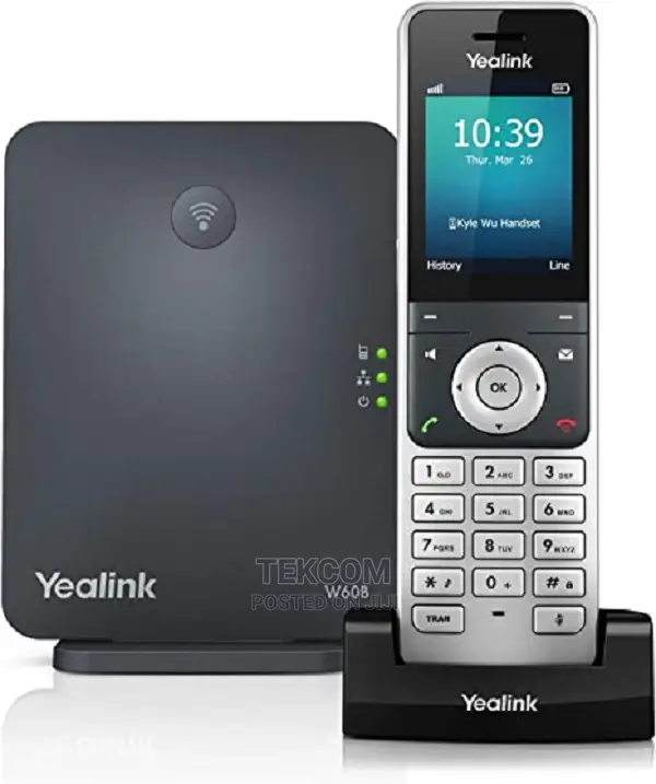 Yealink W60P Wireless DECT IP Phone With Basestation