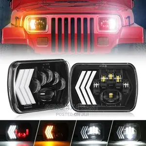 5x7 INCH LED Headlights, JEEP, HILUX (Old Shape)