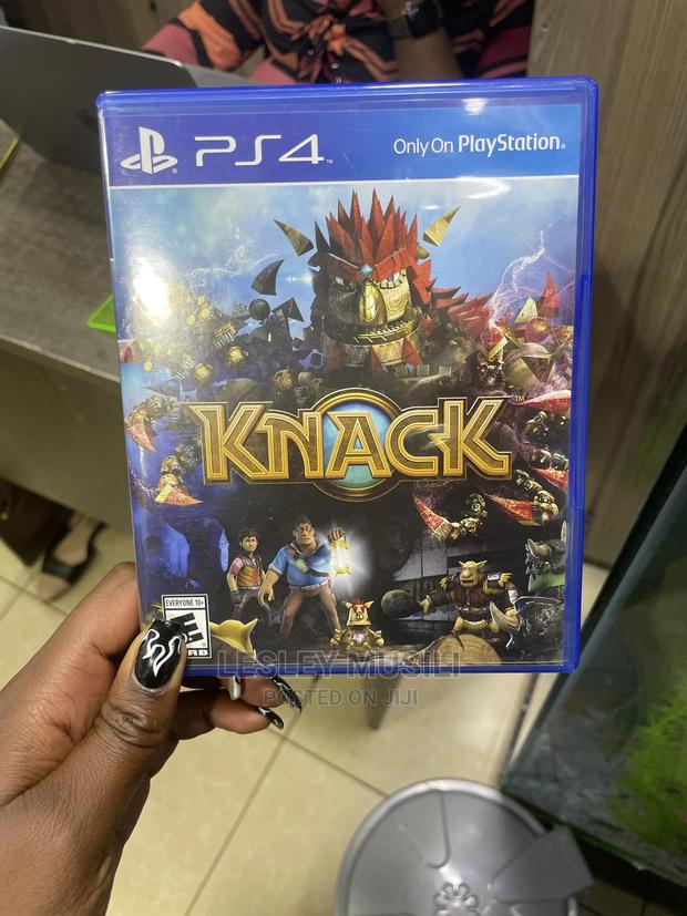 PS4 Knack Game - main view