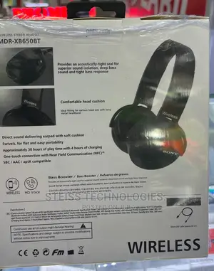Sony Wireless Headphones-Mdr Xb650bt