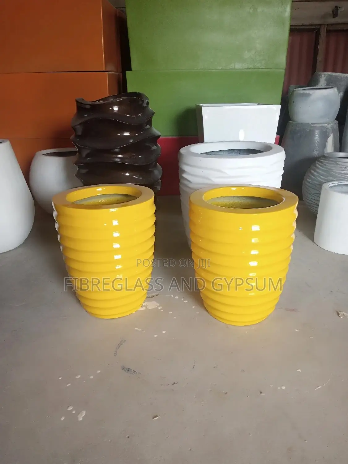 Fibre Flower Pots