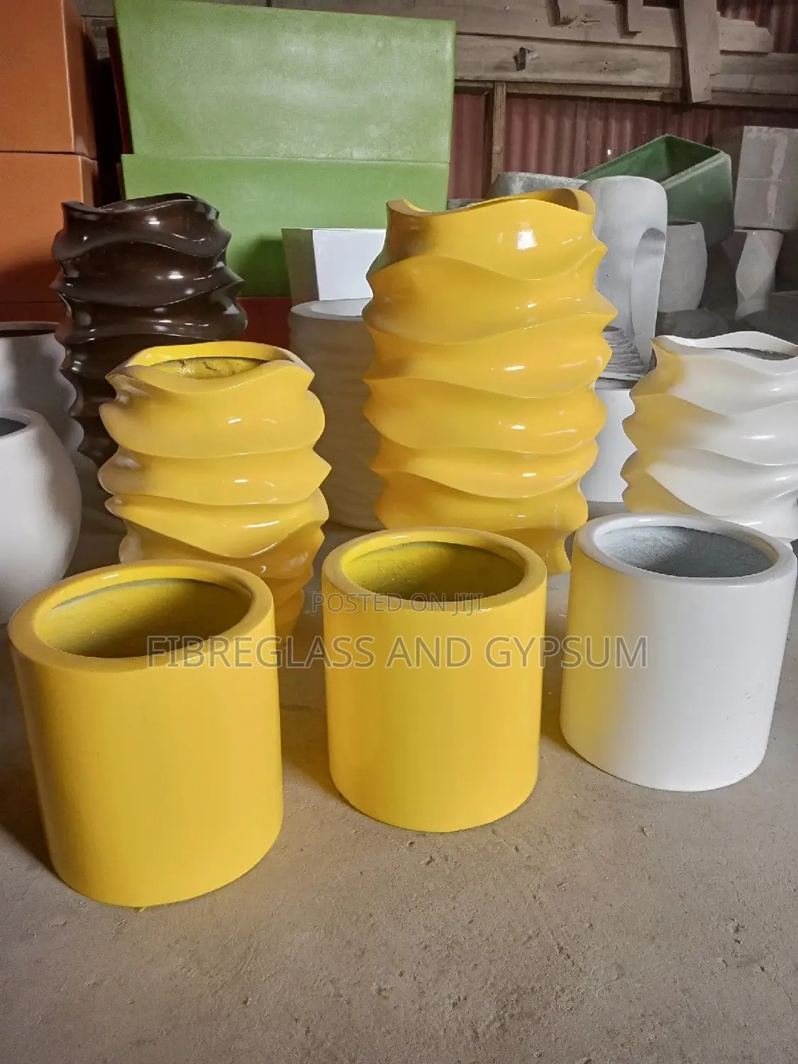 Fibreglass Flower Pots and Planters