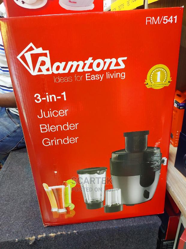 3 in 1 Ramtons. Juicer, Blender, Grinder - main view
