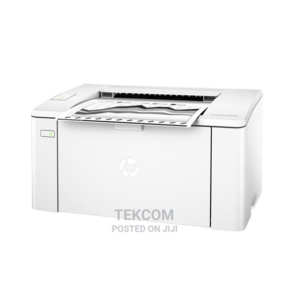 HP Laserjet Pro M102w Monochrome Wireless Printer Black/Whit - main view