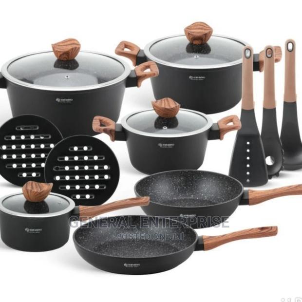 10pc Quality Edenberg Cookware Set - main view
