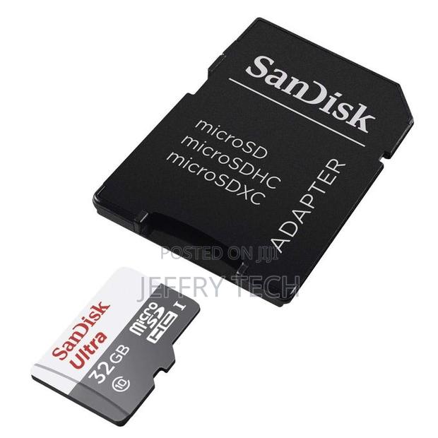 32GB Sandisk UHS-I Microsdhc Memory Card - main view