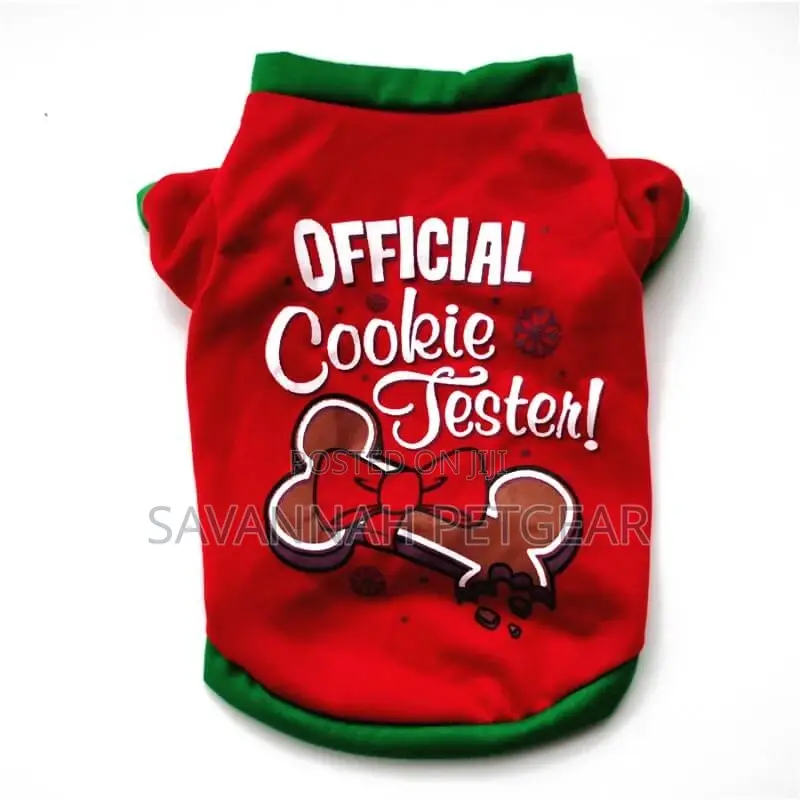 Christmas Cookie Festival Top for Dogs and Cats