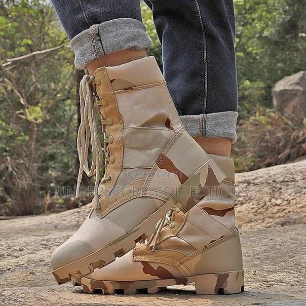 Unique Military Boots - main view