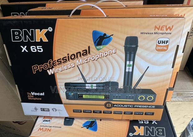 Professional Wireless Microphone Bnk X65 - main view
