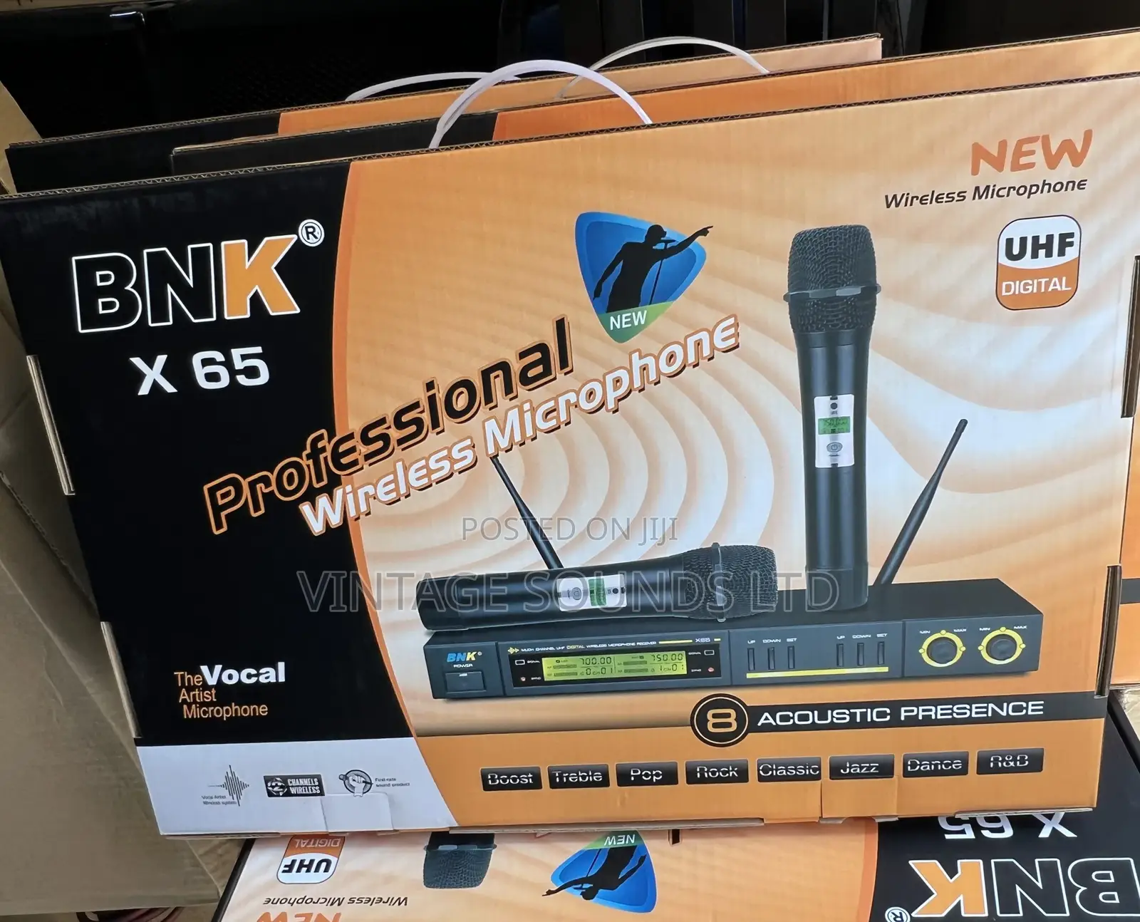 Professional Wireless Microphone Bnk X65