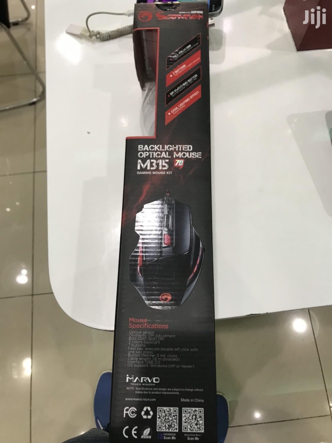 Marvo Gaming Mouse and Mouse Pad Combo