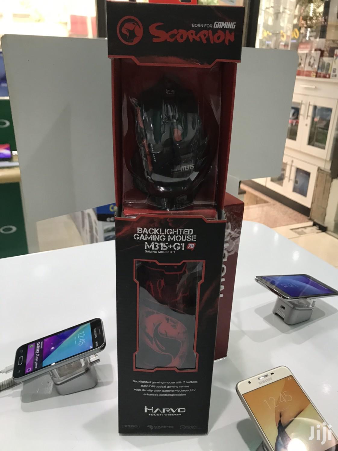 Marvo Gaming Mouse and Mouse Pad Combo