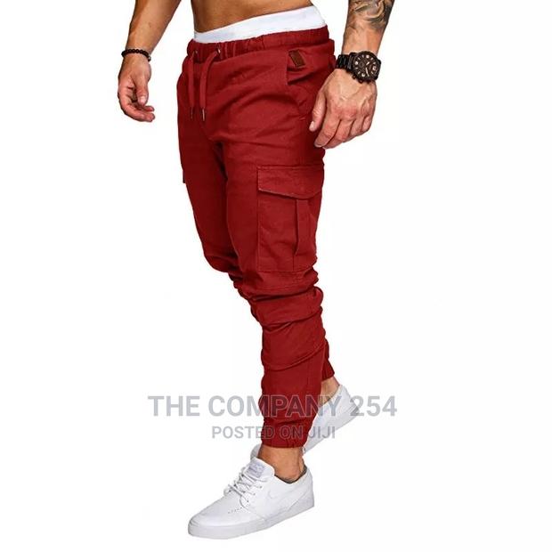 Quality Canvas Unisex Assorted Designer Cargo Pants - thumbnail 3