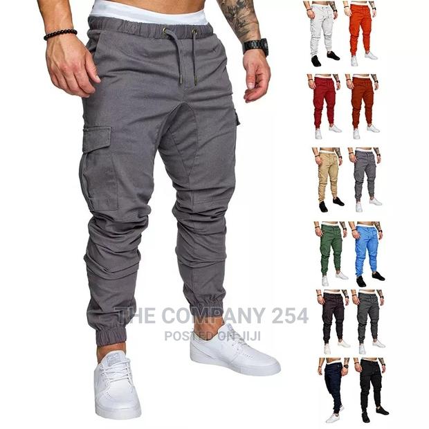Quality Canvas Unisex Assorted Designer Cargo Pants - thumbnail 8