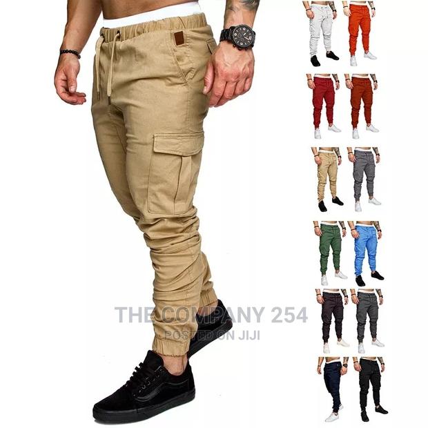Quality Canvas Unisex Assorted Designer Cargo Pants - thumbnail 9
