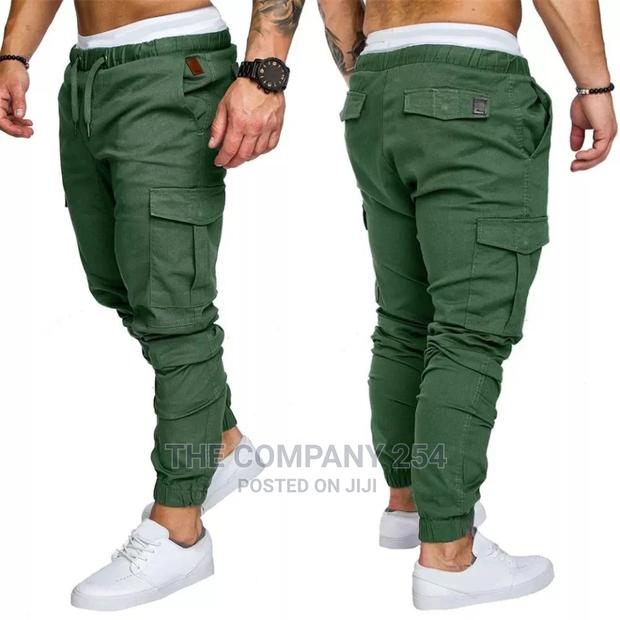 Quality Canvas Unisex Assorted Designer Cargo Pants - thumbnail 11