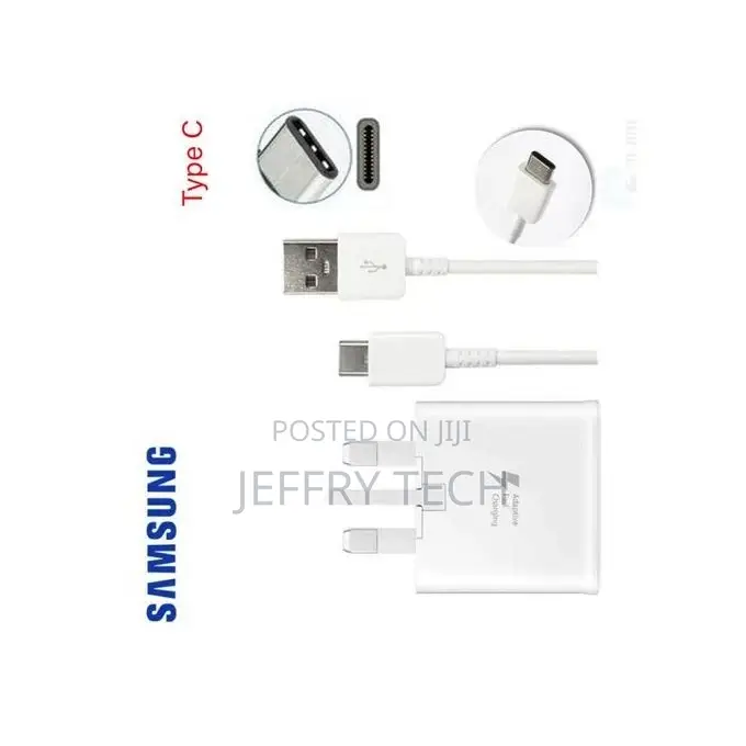 Samsung Type C Fast_charger for S8,9,10, Note 8,9 10