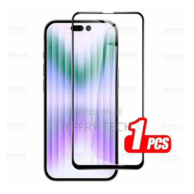 iPhone 14 Plus Glass Full Cover Tempered Glass on for Iphon