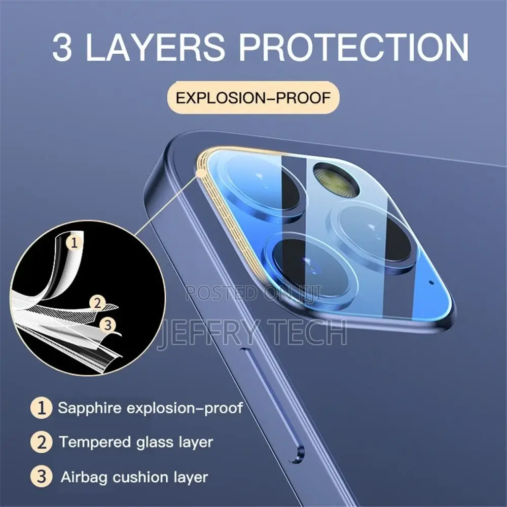 Clear Camera Lens Tempered Glass on for iPhone 14 13 12 11 P
