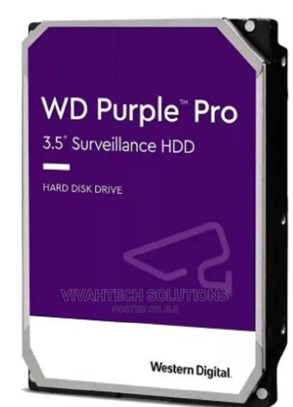 WD Purpletm Pro Surveillance Hard Drive 12TB 256 MB, 7200rpm