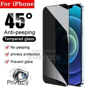Anti_peeping Tempered Glass for iPhone 12 11 Pro Max 12mini - thumbnail 2