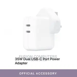 Apple 35W Dual USB-C Port Compact Power Adapter Original
