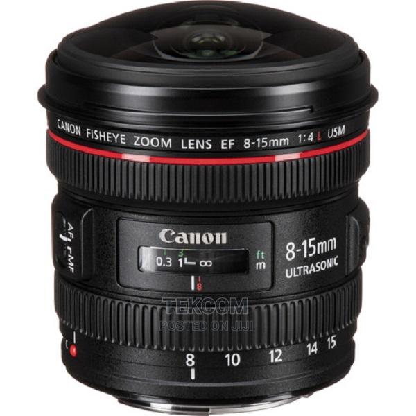 Canon EF 8-15mm F/4l Fisheye USM Lens