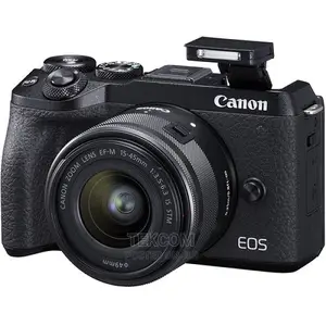 Canon EOS M50 Mark II Mirrorless Digital Camera With 15-45mm