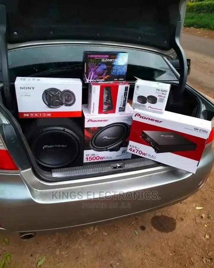 Complete Car Pakage Sound System