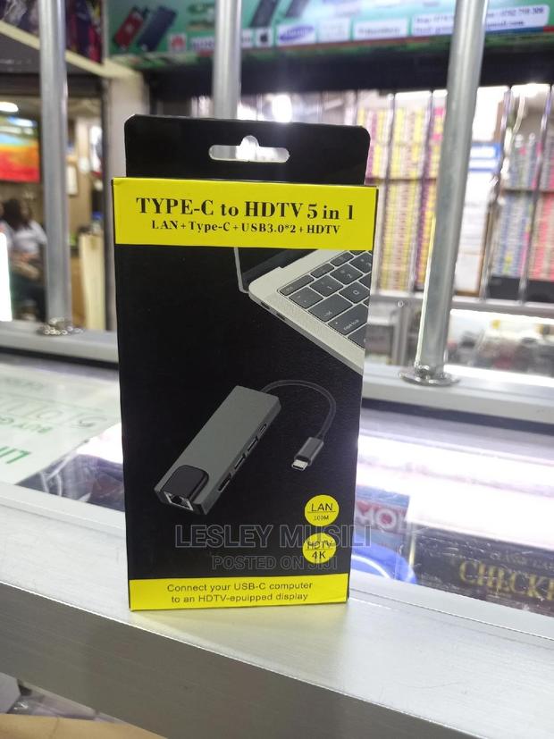 Type C to HDTV 5 in 1