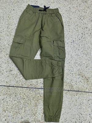 Boys Cargo Pants Jeans,With Elastic Comfortable