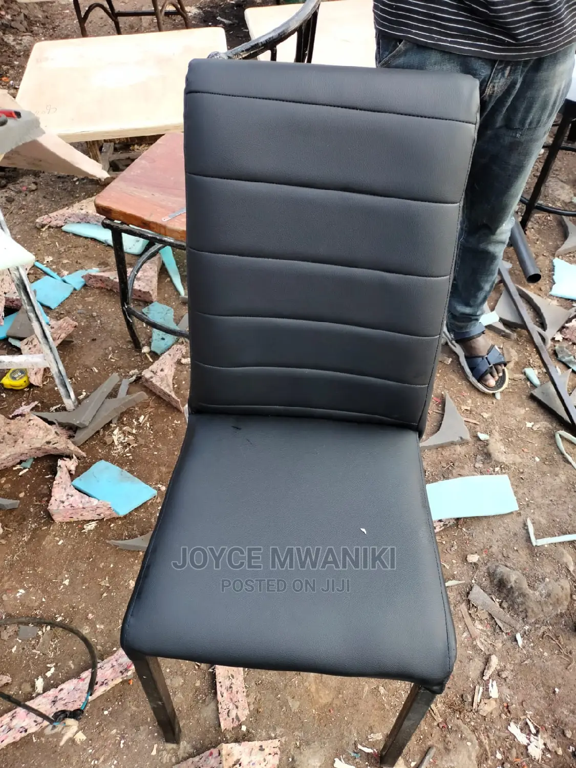 Low Chair With Backrest