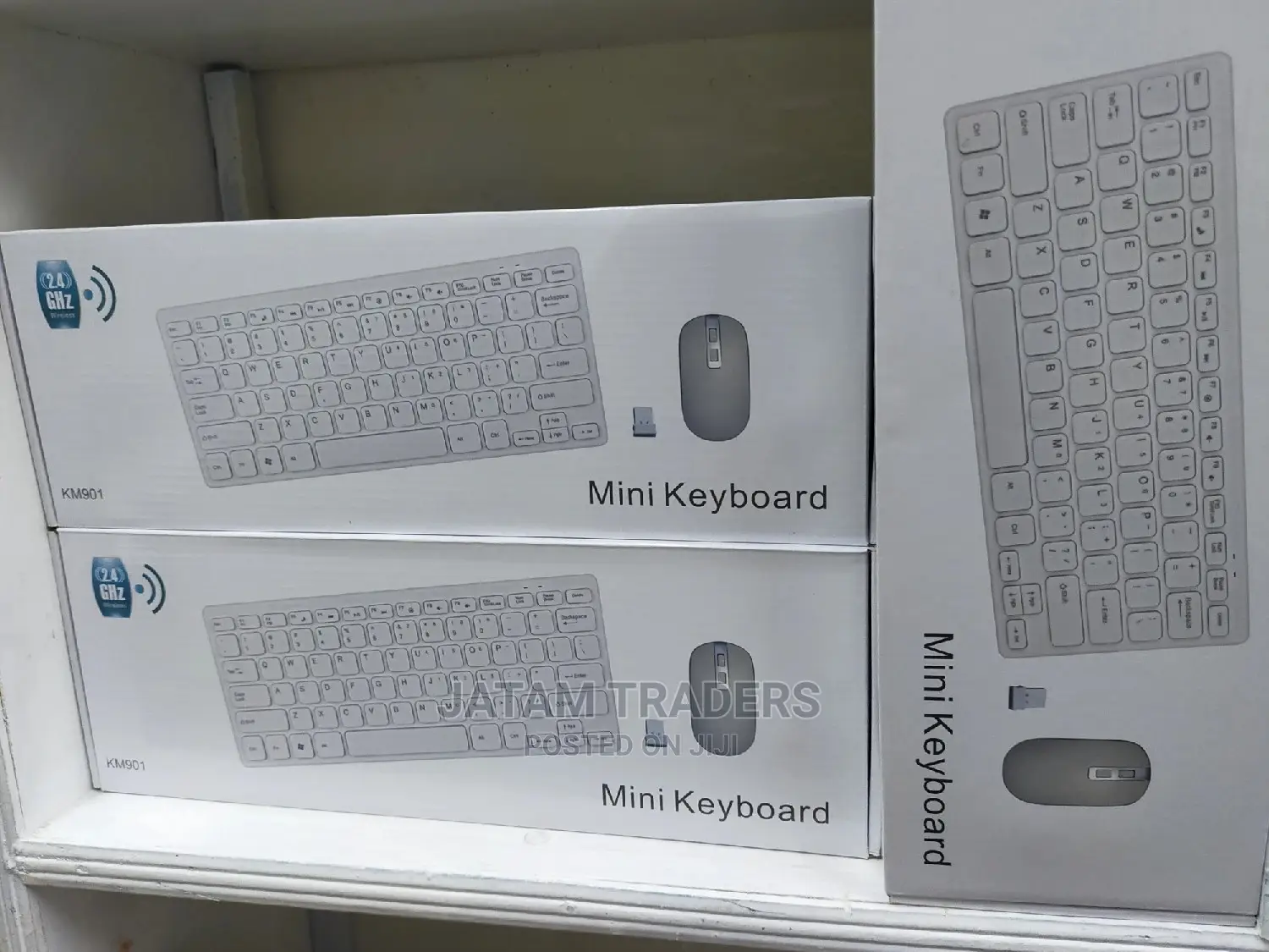 Mini Wireless Keyboard and Mouse