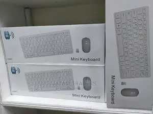 Mini Wireless Keyboard and Mouse