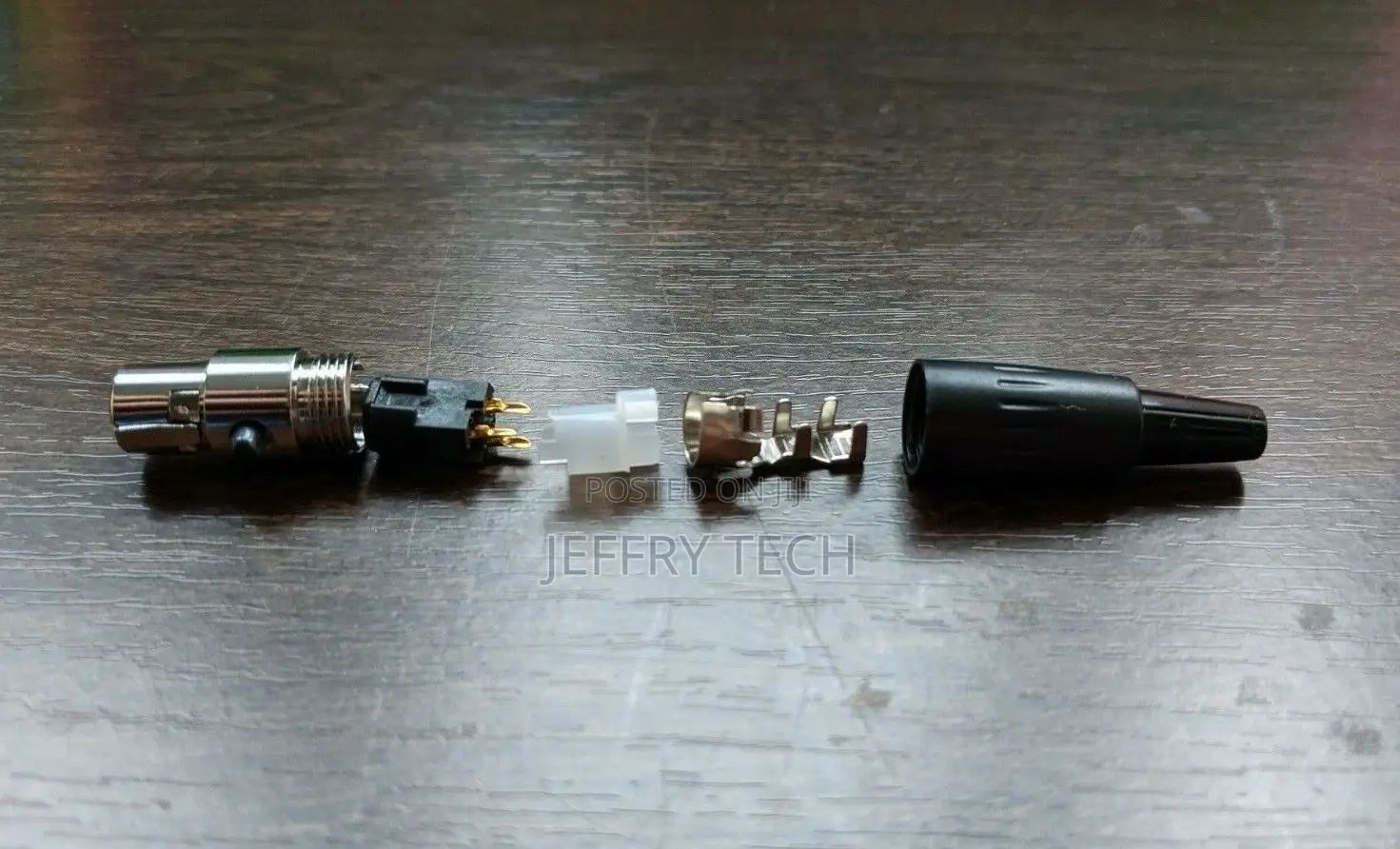 Mini XLR 3 Pin Female Mini XLR Connector, DIY Audio Micropho