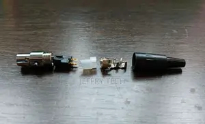 Mini XLR 3 Pin Female Mini XLR Connector, DIY Audio Micropho