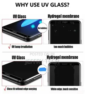 Samsung Galaxy S9+ (Plus) UV Glue Tempered Glass Screen Prot