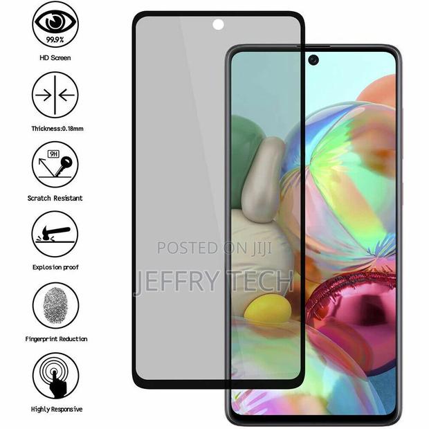 Samsung Galaxy A72 9H Premium Anti-Spy Privacy Tempered Glas - main view