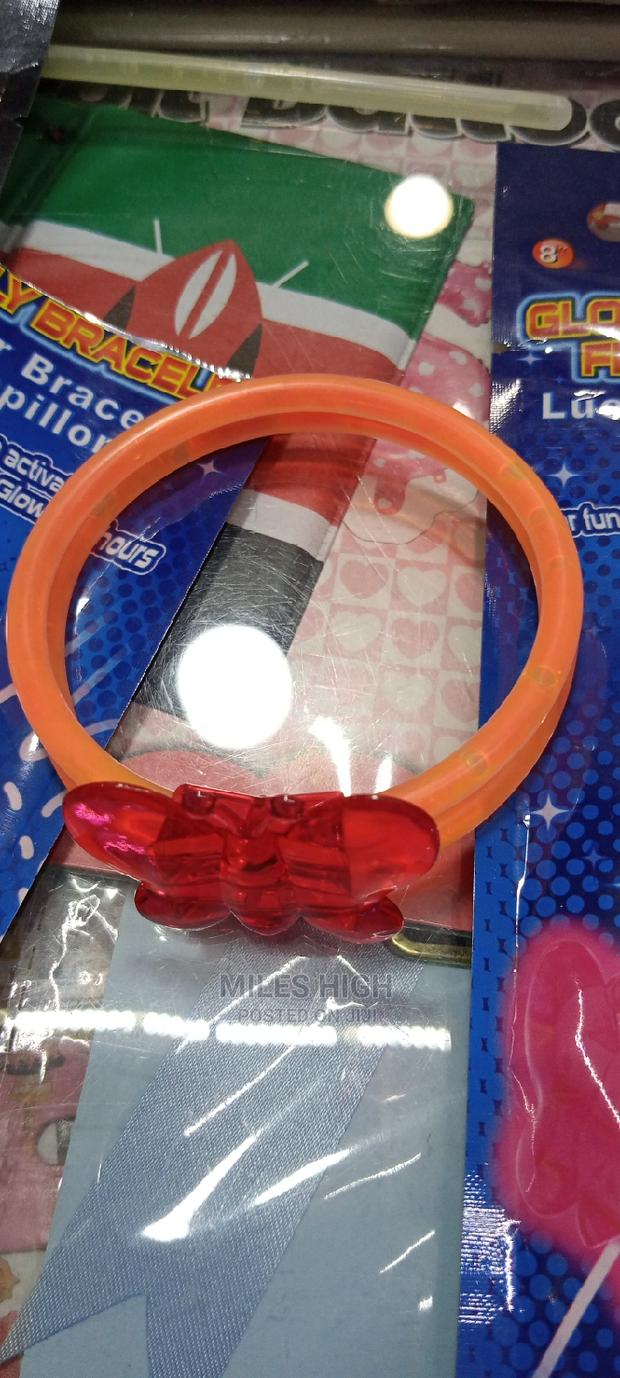 Glow Wrist Bands With Butterfly - main view