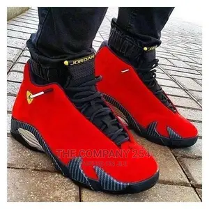 Jordan Thunder Black Toe Retro Gym Red Toro 14 Sneakers