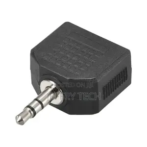 3.5mm Male to Dual 3.5mm AUX Female Stereo Audio Splitter Co