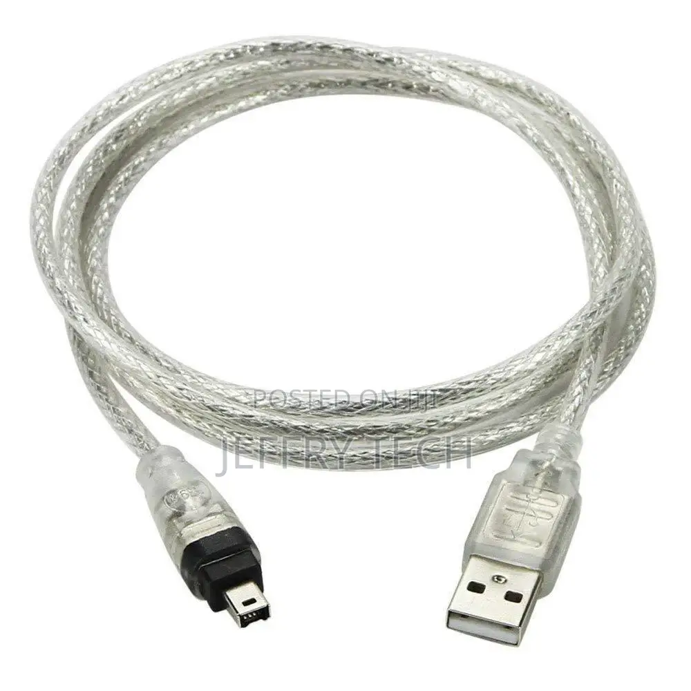 USB Cable Firewire IEEE 1394 for Mini DV Minidv HDV Camcorde