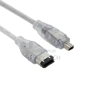 Firewire Ieee 1394 6P / 4P Cable Clear Lead Wire Cord Au (Oz
