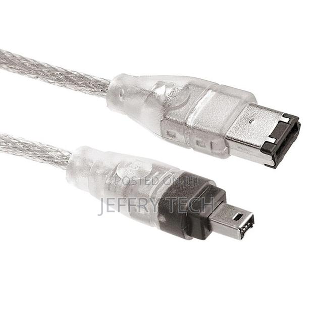 Firewire Ieee 1394 6P / 4P Cable Clear Lead Wire Cord Au (Oz - thumbnail 2