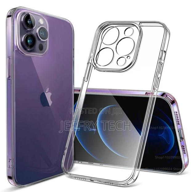 Clear Phone Case for iPhone 14 Pro Silicone Soft Back Cover
