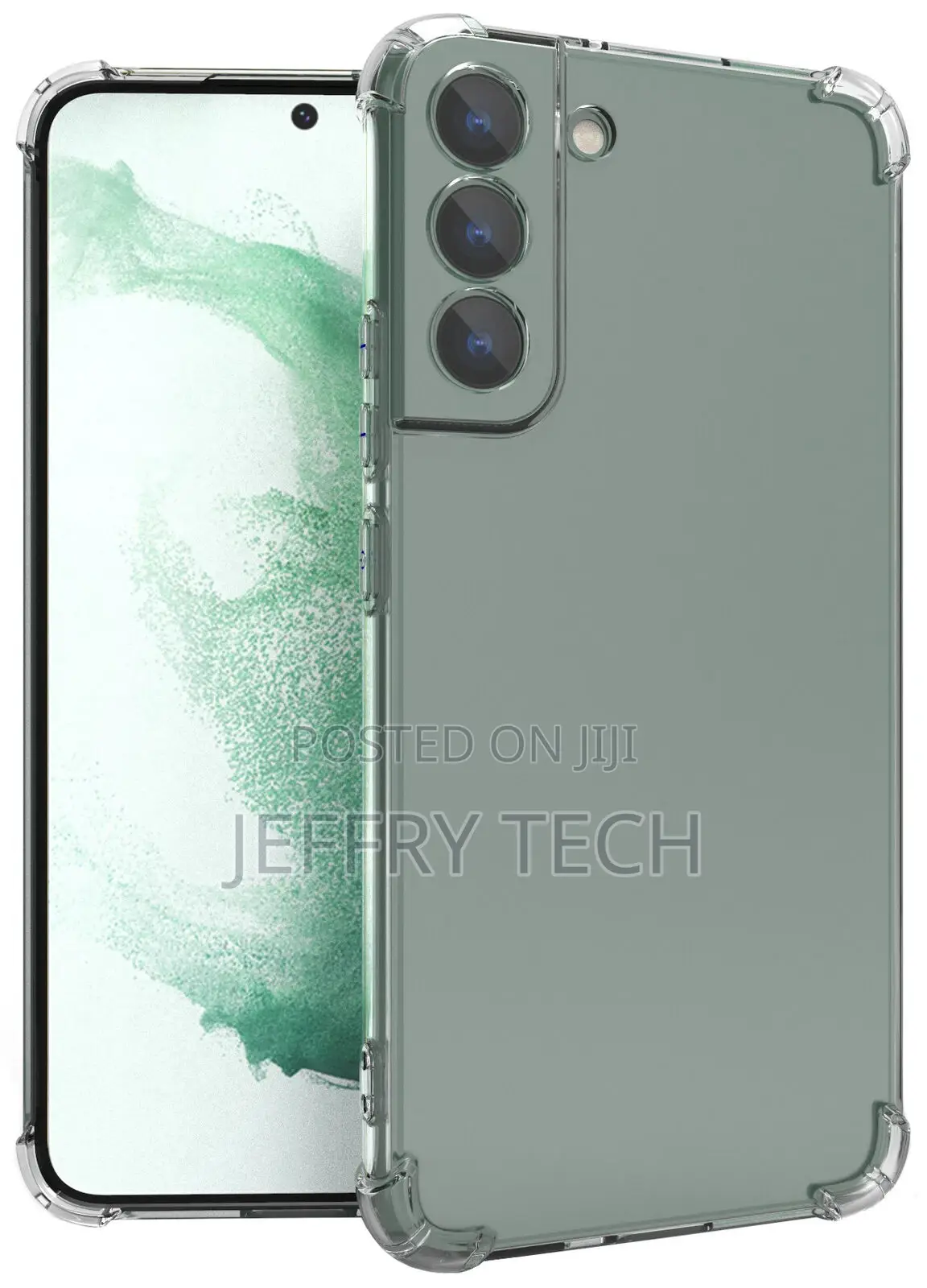 Clear Flex Gel TPU Skin Case Phone Cover for Galaxy S22 Plus