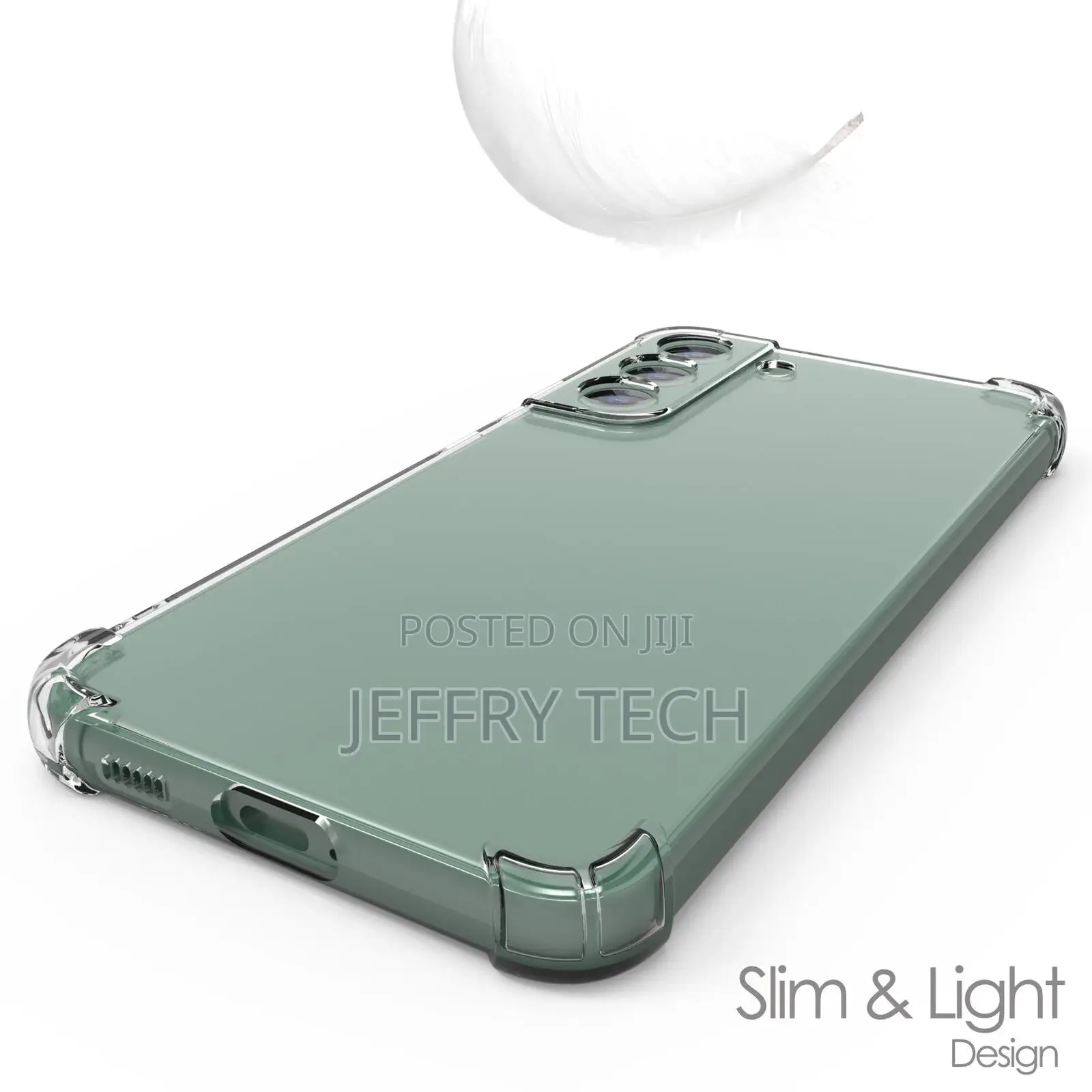 Clear Flex Gel TPU Skin Case Phone Cover for Galaxy S22 Plus