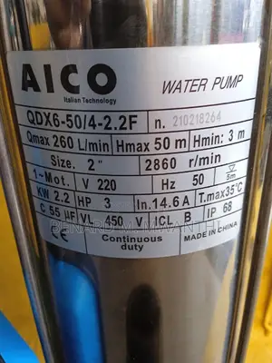 Submersible Pumps Electric