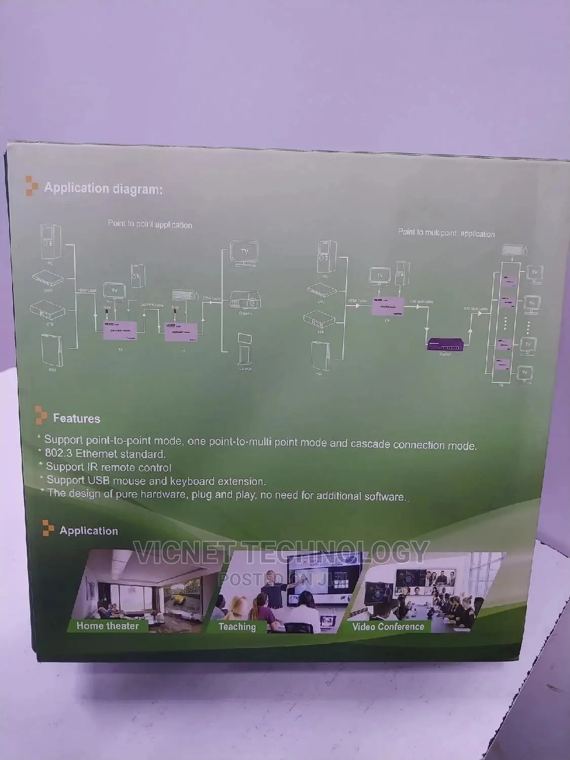 Hdmi 200m KVM Ip Extender